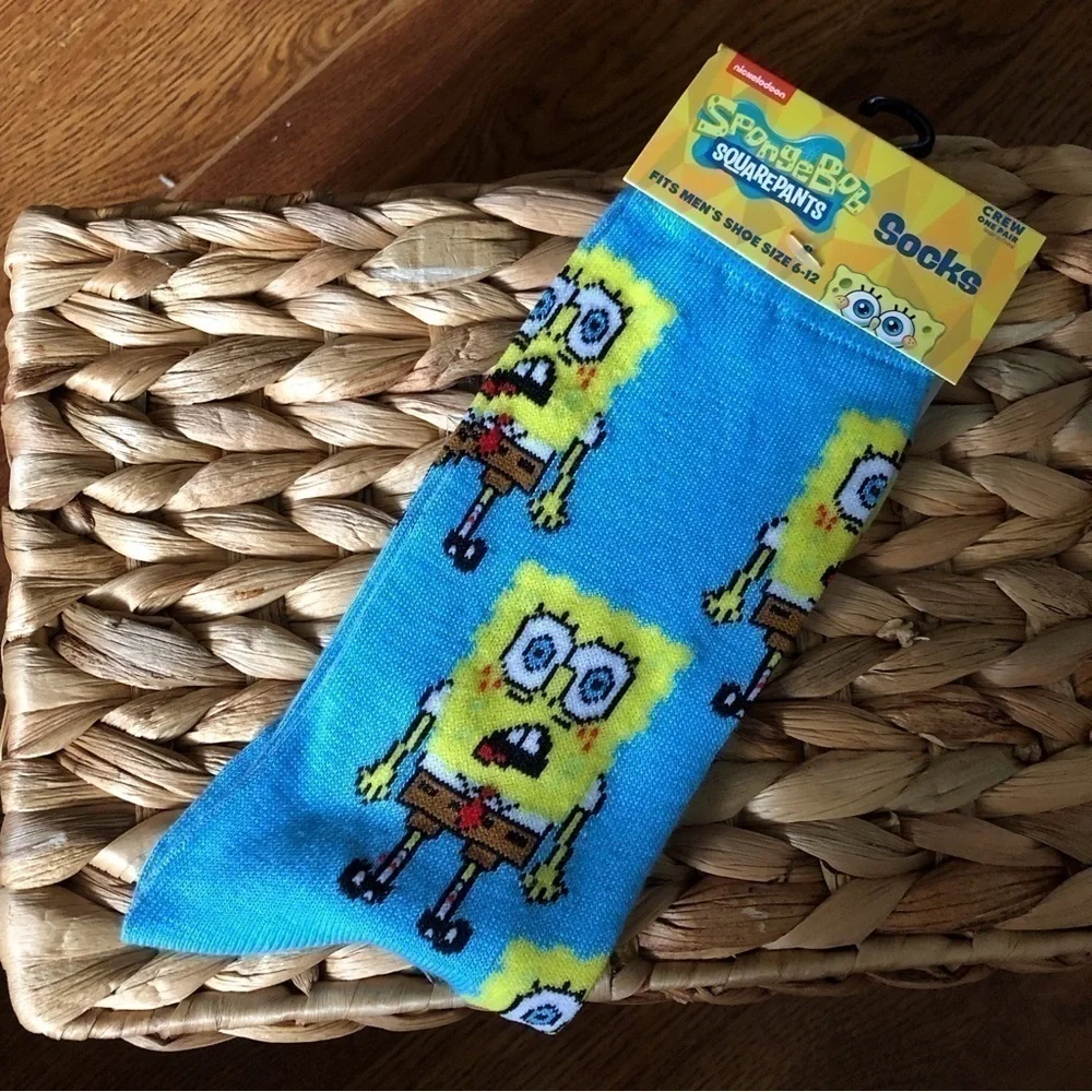 SpongeBob Squarepants crew socks